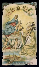 antico santino cromo-holy card