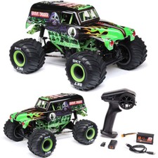 Losi LOS01026T1 1/18 Mini LMT 4X4 Monster Truck Spazzolato RTR, Scavatore di Tombe