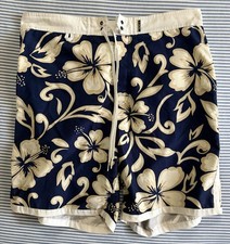 SUNDEK Costume Uomo Blu Fiori