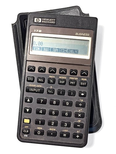 Hewlett packard 17b - packard,