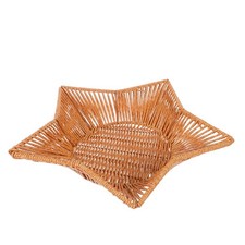  Fruttiera Cestino Frutta Cesto Di Rattan Tessuto Mano Per Alimenti