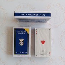 CARTE  DA GIOCO DAL NEGRO MILANESI N. 45/S EXTRA  (DN014023)