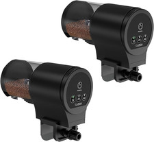 2 Pezzi Mangiatoia Automatica per Acquario, Distributore Di Pesce: 100 Ml, Grand