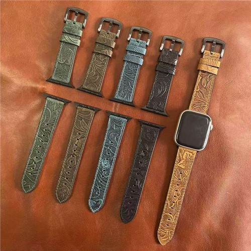 Cinturino pelle vintage - pelle,