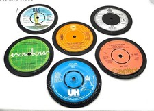 6 sottobicchieri anni 70