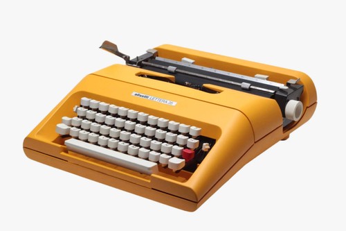 Olivetti lettera yellow - lettera,