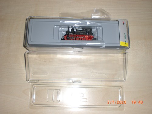 Locomotiva vapore minitrix - a,