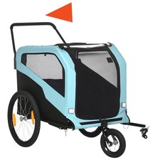 Pawhut rimorchio bici per - pawhut,