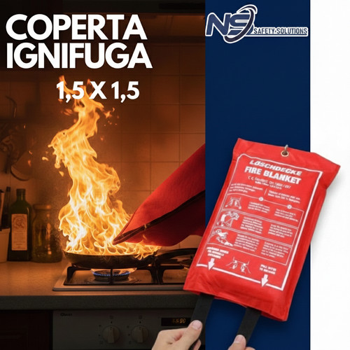 Coperta antifiamma 1 5 - coperta, 1,5