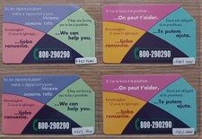 Schede telefoniche usate Antiprostituzione Golden dal n.1995 al 1998