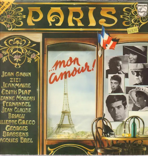 Paris mon amour - amour!, gatefold