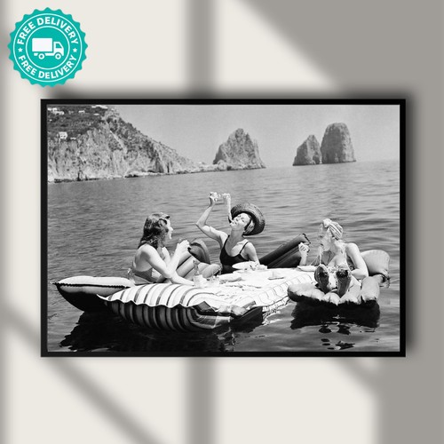 Stampa vintage ragazze - vintage,