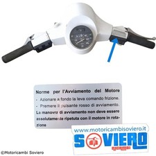 Adesivo norme avviamento