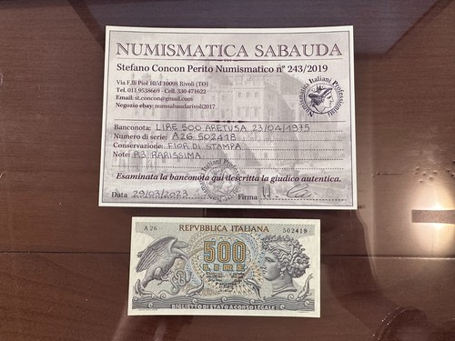 Banconota lire 500 - banconota,