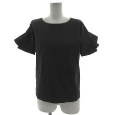 Camicetta OPAQUE.CLIP manica arricciata misto cotone nera taglia M usata