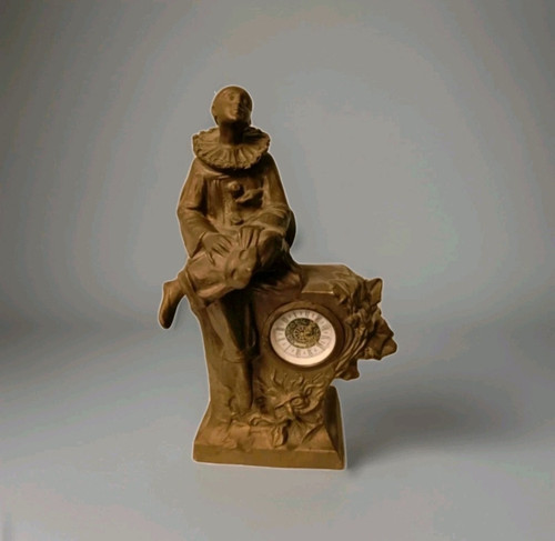 Opera scultorea con - , orologio