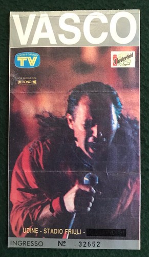 Vasco rossi biglietto - vasco,