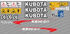 Kubota kx36 mini escavatore - kubota,