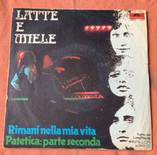 DISCO 45 GIRI LATTE E MIELE