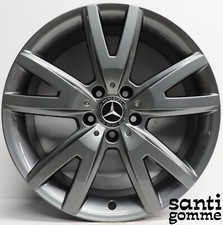 4 CERCHI IN LEGA 8,5 X 18 " MERCEDES CLS RIVERNICIATI ANTRACITE A2184011202