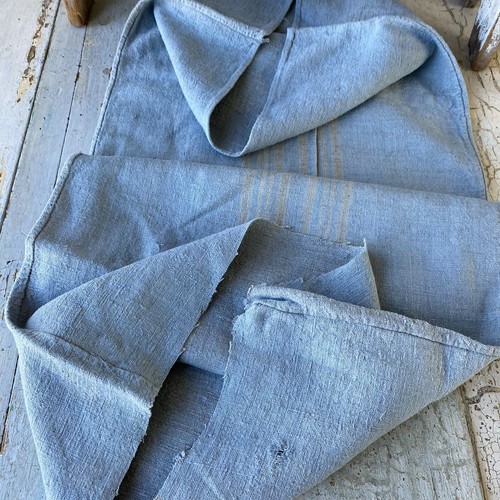 Sacco grano blu tinto - , tessuto
