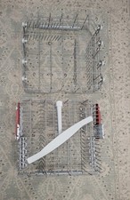 2 CESTELLI CESTI LAVASTOVIGLIE AEG F55000VI1P inferiore e superiore ORIGINALI