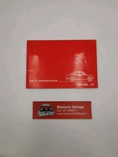 Libretto uso e manutenzione