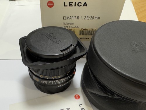 Leica elmarit 28mm 8 ii - elmarit-r, f2.8