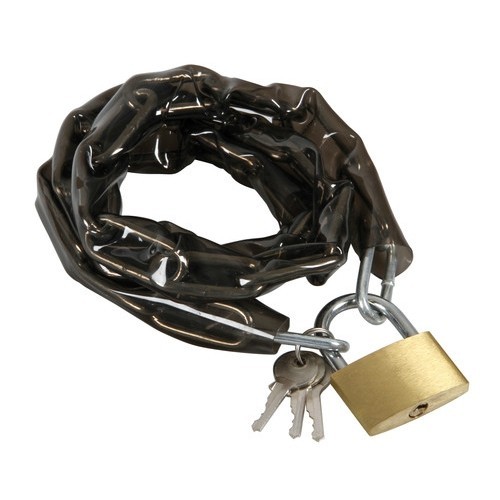 Catena antifurto con lucchetto