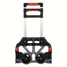Carrello Portapacchi Portatutto Pieghevole Portatile in Alluminio Leggero Ruote