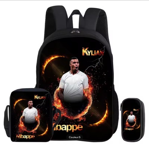 Zaino mbappe pokémon ronaldo - mbappe,