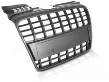 GRAU70 GRIGLIA CALANDRA ANTERIORE AUDI A4 B7 04-08 S8 LOOK BLACK MATT TuningShop