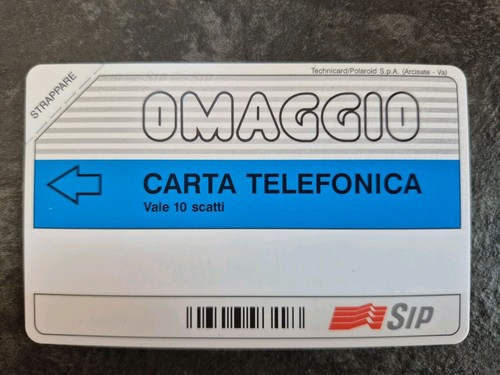 Scheda telefonica rara - telefonica,