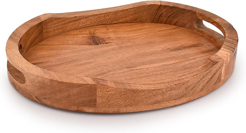 Vassoio grande ovale - , legno