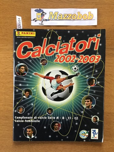 Album panini calciatori 2002 - calciatori,