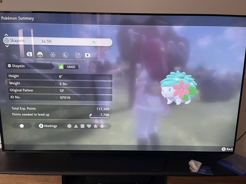 Shiny shaymin pokemon leggende - pokemon,