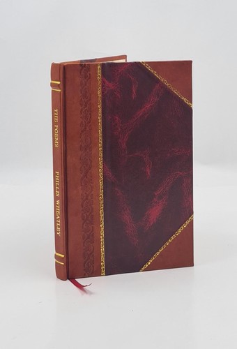 The poems phillis - of, wheatley