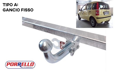 Gancio traino fisso - traino, fiat