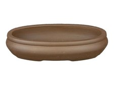 Vaso per bonsai ovale in gres