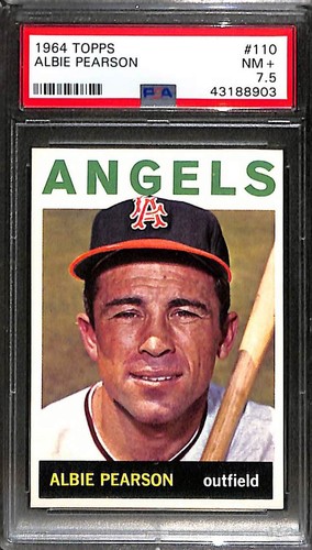 1964 topps 110 albie pearson - #110,