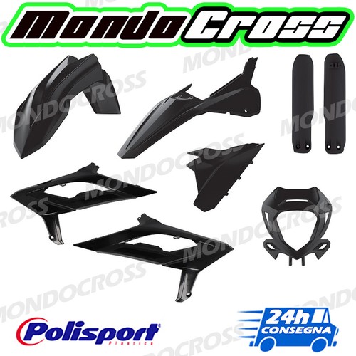 Kit plastiche polisport - polisport, nero