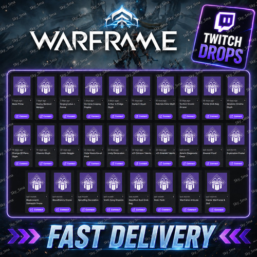 Warframe twitch drops dante - twitch,
