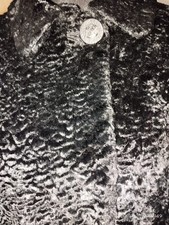 cappotto vintage di astrakan