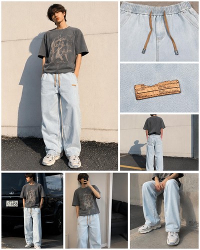 Jeans y2k lavaggio - jeans, leggero