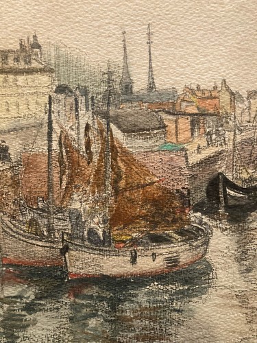 Bella pittura 1950 - bella, acquerello