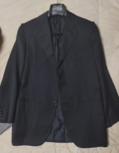 Kiton giacca tuta nera - kiton, 44it