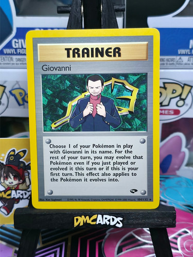 Pokemon giovanni 104 132 rara - giovanni,