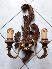 Applique da parete in legno