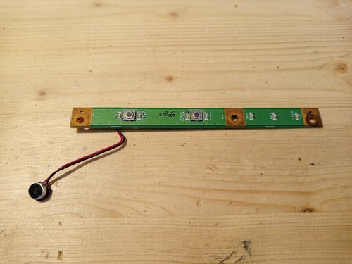 Carte bouton multimedia led - bouton,
