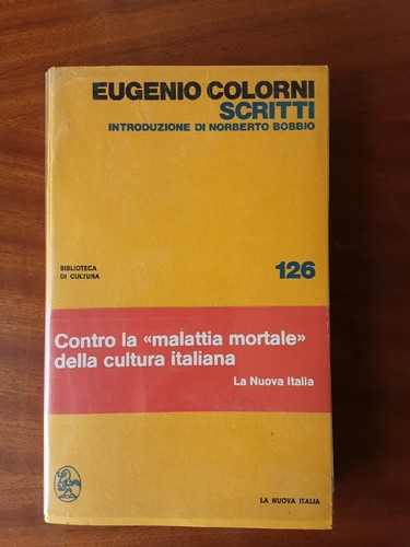 Eugenio colorni scritti - scritti, la